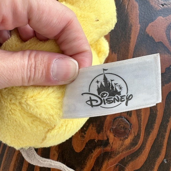 Disney Parks Baby Pluto Yellow Brown and White Soft Cuddle Stuffed Animal Plush - Picture 8 of 9